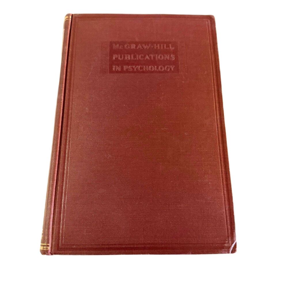 Vintage Publications in Psychology Book Second Edition 1950 HC